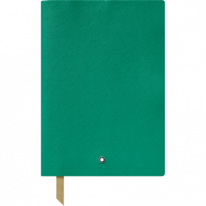 Blocco note #146 verde smeraldo, a righe, Cancelleria di lusso Montblanc