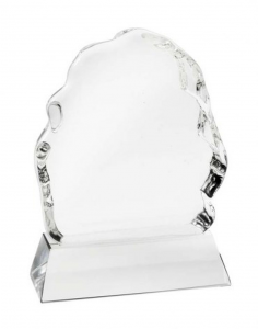 Trofeo iceberg vetro bianco