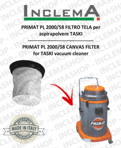 PRIMAT PL 2000/58 TEXTILFILTER für Staubsauger TASKI