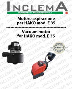 E 35 Motore aspirazione SYNCLEAN per Lavasciuga HAKO – 230 V 640 W