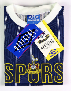 1991-93 Tottenham Maglia Allenamento XL *Nuova con cartellini