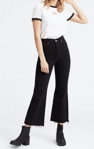 Jeans donna LEVI'S RIBCAGE CROP FLARE