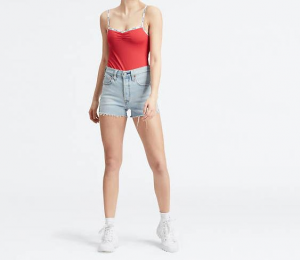 Short jeans donna LEVI'S 501 HIGH WAISTED