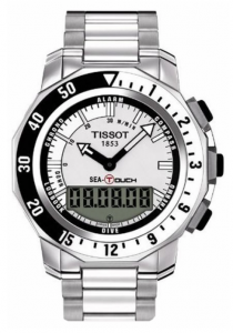 Tissot Sea-Touch , cassa e bracciale in Acciaio 316L ​​​​​​​T026.420.11.031.00