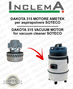 DAKOTA 315 Ametek Saugmotor für Staubsauger SOTECO-2