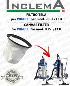 935 I / I CB Canvas Filter for vacuum cleaner WIRBEL