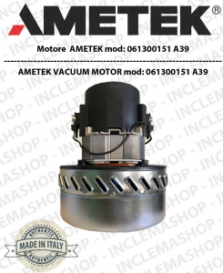 061300151 A 39 Ametek Vacuum Motor for Wet & Dry vacuum cleaner 