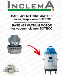 BASE 429 Vacuum Motor Ametek for vacuum cleaner SOTECO-2