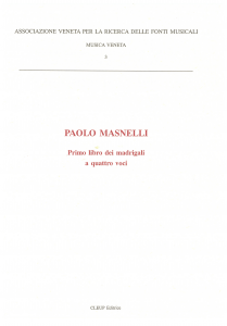Paolo Masnelli-Primo libro dei madrigali a quattro voci