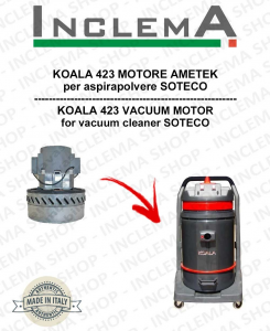 KOALA 423 Ametek Saugmotor für Staubsauger SOTECO