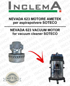 NEVADA 623 Vacuum Motor Amatek  for vacuum cleaner SOTECO