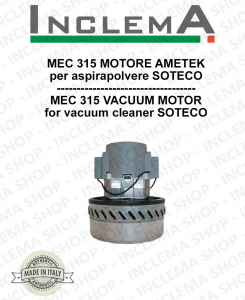 MEC 315 motor de aspiración AMETEK para aspiradora SOTECO-2
