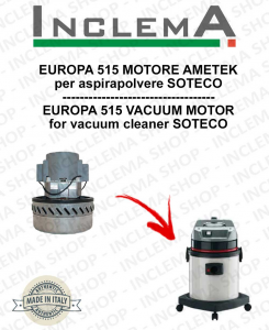 EUROPA 515 Ametek Saugmotor für Staubsauger SOTECO-2