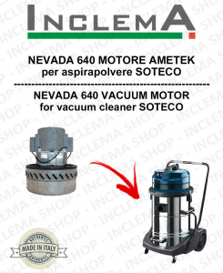 NEVADA 640 Vacuum Motor Ametek for vacuum cleaner SOTECO-2