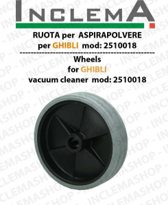 Ruota Posterione ø160 for vacuum cleaner GHIBLI COD: 2510018