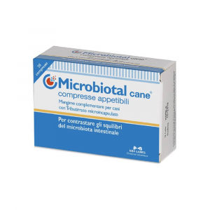 MICROBIOTAL CANE - COMPRESSE APPETIBILI MANGIME COMPLEMENTARE PER CANI