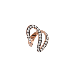 Ring in 18k gold and diamonds