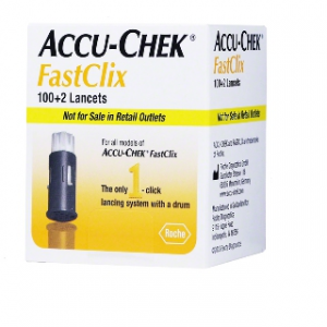 ACCU-CHECK FASTCLIX 100+2 LANCETTE 