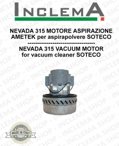NEVADA 315 Ametek Vacuum Motor for Vacuum Cleaner SOTECO