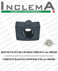 Bocchetta nylon ø 50 completa cod. 6000205 für aspiraliquidi MX 400