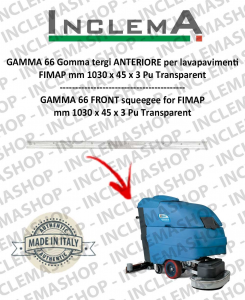 GAMMA 66 Vorne Sauglippen für Scheuersaugmaschinen FIMAP