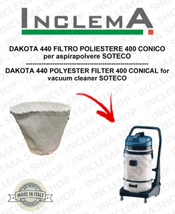 DAKOTA 440 Polyester 440 conical for vacuum cleaner SOTECO