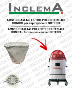 AMSTERDAM 440 polyester filter 440 conical for vacuum cleaner SOTECO