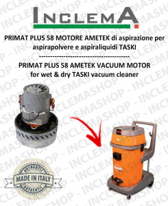 PRIMAT PLUS 58 motor de aspiración Ametek para aspiradora TASKI