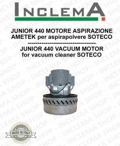 JUNIOR 440 Ametek Vacuum Motor for Vacuum Cleaner SOTECO