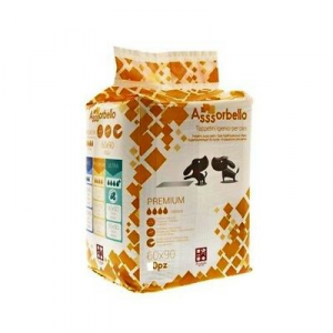 Assorbello Premium Tappetini Igienici  con attrattivo 60x90 cm 30 pezzi