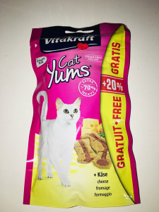 Vitakraft Cat yums  Cheese 
40g +20%omaggio