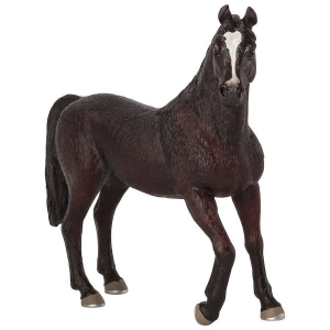 Statuina Animal Planet Cavallo Stallone arabo nero