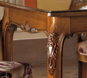 Tavolo intagliato classico di alto pregio 160-250 cm