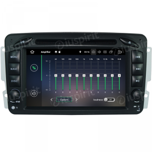 ANDROID 10 autoradio 2 DIN navigatore per Mercedes classe C W203 classe CLK W209 classe A W168 classe G W463 classe E W210 Vito Viano GPS DVD WI-FI Bluetooth MirrorLink