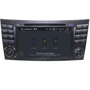 ANDROID 10 autoradio 2 DIN navigatore per Mercedes classe E W211 Mercedes classe G W463 Mercedes classe CLS W219, E200, E220, E240, E270, E280, E300 GPS DVD WI-FI Bluetooth MirrorLink