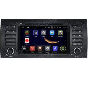 ANDROID 10 autoradio navigatore per BMW E39, BMW X5 E53, BMW M5, BMW E38  GPS DVD WI-FI Bluetooth MirrorLink
