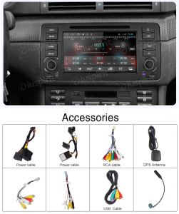 ANDROID autoradio navigatore per BMW E46 BMW M3 Rover 75 MG ZT CarPlay Android Auto GPS DVD WI-FI Bluetooth MirrorLink