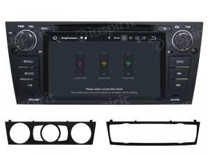 ANDROID 10 autoradio navigatore per BMW serie 3 BMW E90 BMW E91 BMW E92 BMW E93 GPS DVD WI-FI Bluetooth MirrorLink