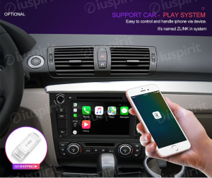 ANDROID 10 autoradio navigatore per BMW serie 1 BMW E81 BMW E82 BMW E88  GPS DVD WI-FI Bluetooth MirrorLink