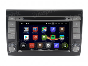 ANDROID 10 autoradio 2 DIN navigatore per Fiat Bravo 2007 - 2014 GPS DVD WI-FI Bluetooth MirrorLink
