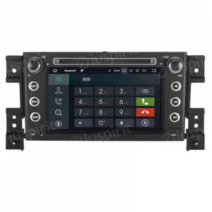 ANDROID autoradio 2 DIN navigatore per Suzuki Grand Vitara 2006 - 2012 GPS DVD WI-FI Bluetooth MirrorLink