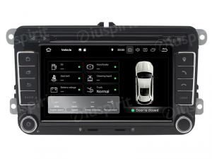 ANDROID 10 autoradio 2 DIN navigatore per VW Golf 5 Golf 6 Passat Tiguan Jetta Polo Touran Caddy Scirocco GPS DVD WI-FI Bluetooth MirrorLink