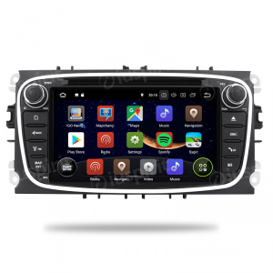 ANDROID 10 autoradio 2 DIN navigatore per Ford Focus Ford Mondeo Ford S-Max Ford C-Max Ford Galaxy GPS DVD WI-FI Bluetooth MirrorLink