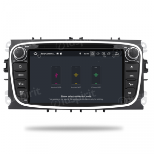 ANDROID autoradio 2 DIN navigatore per Ford Focus Ford Mondeo Ford S-Max Ford C-Max Ford Galaxy CarPlay Android Auto GPS DVD WI-FI Bluetooth MirrorLink