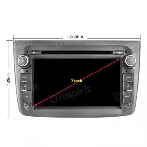 ANDROID 10 autoradio navigatore per Alfa Romeo Mito 2008-2014 GPS DVD WI-FI Bluetooth MirrorLink