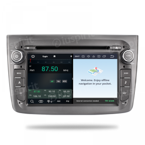 ANDROID 10 autoradio navigatore per Alfa Romeo Mito 2015-2018 GPS DVD WI-FI Bluetooth MirrorLink