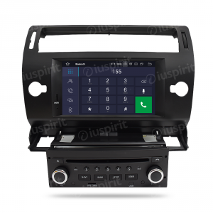 ANDROID 10 autoradio navigatore per Citroen C4 2004-2012 GPS DVD WI-FI Bluetooth MirrorLink