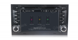 ANDROID 10 autoradio 2 DIN navigatore per Audi A4, Audi S4, Audi RS4, Seat Exeo GPS DVD WI-FI Bluetooth MirrorLink