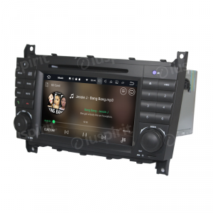 ANDROID 10 autoradio 2 DIN navigatore per Mercedes classe C W203, C220, C230, C240, C280, classe CLK W209, CLK200, CLK220, CLK 240, Mercedes classe CLC W203, W467, A209, W219 GPS DVD WI-FI Bluetooth MirrorLink