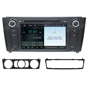 ANDROID 10 autoradio navigatore per BMW serie 1, BMW E81, BMW E82, BMW E88 GPS DVD WI-FI Bluetooth MirrorLink